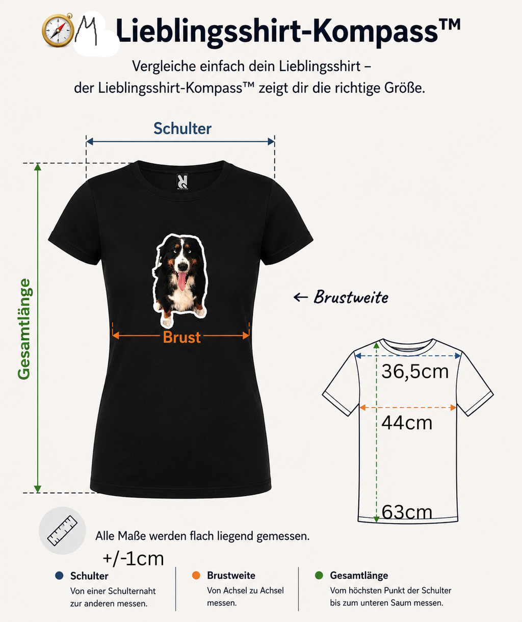 T-Shirt FRECHE LUNA family-bundle bestehend aus 3 T-Shirts