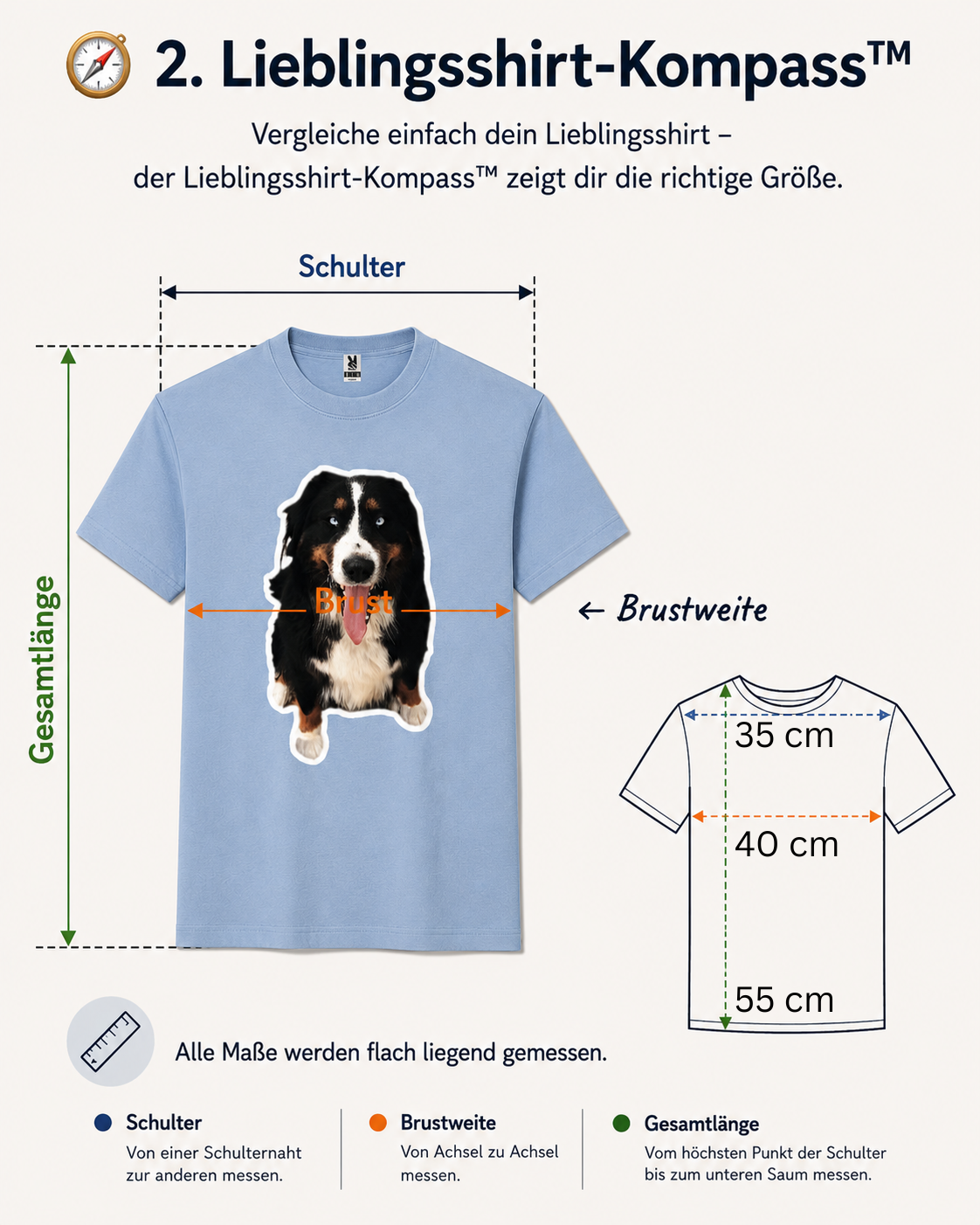 T-Shirt FRECHE LUNA family-bundle bestehend aus 3 T-Shirts