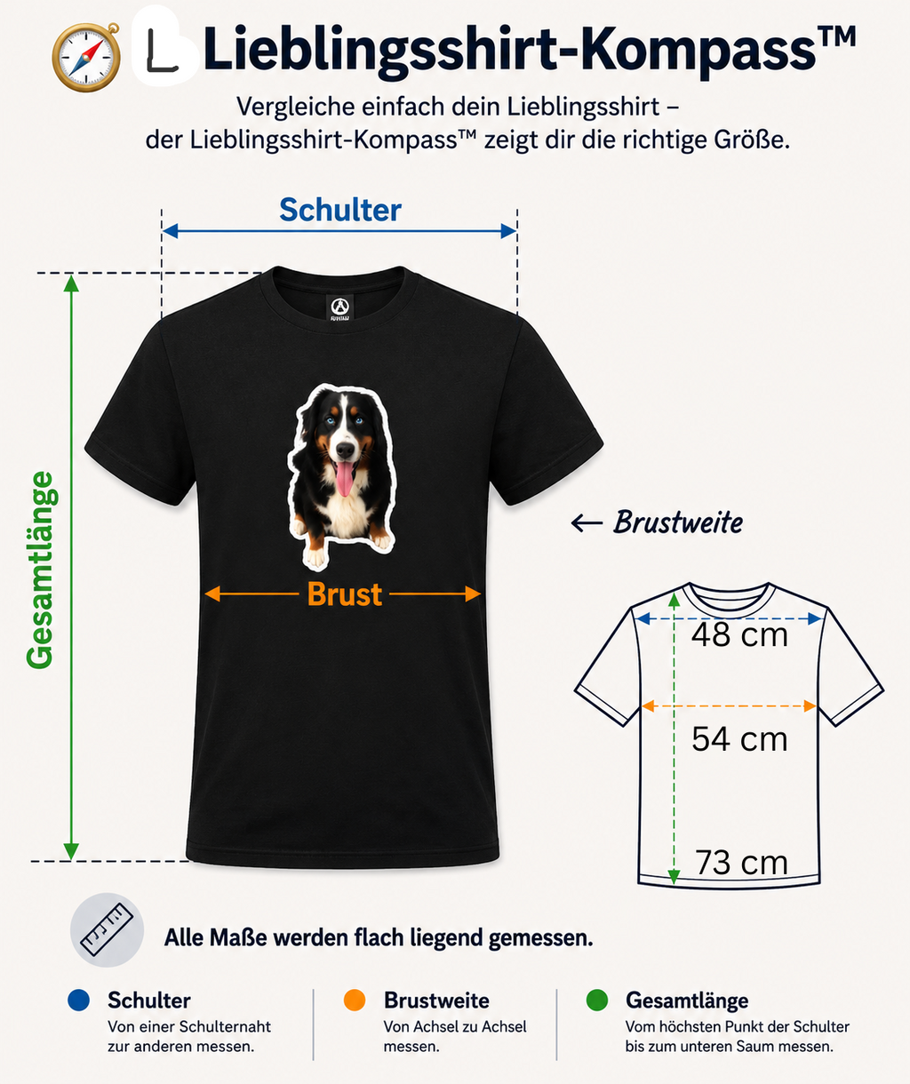 Herren T-Shirt FRECHE LUNA, limitiert auf 100 Stück in der Herrenversion