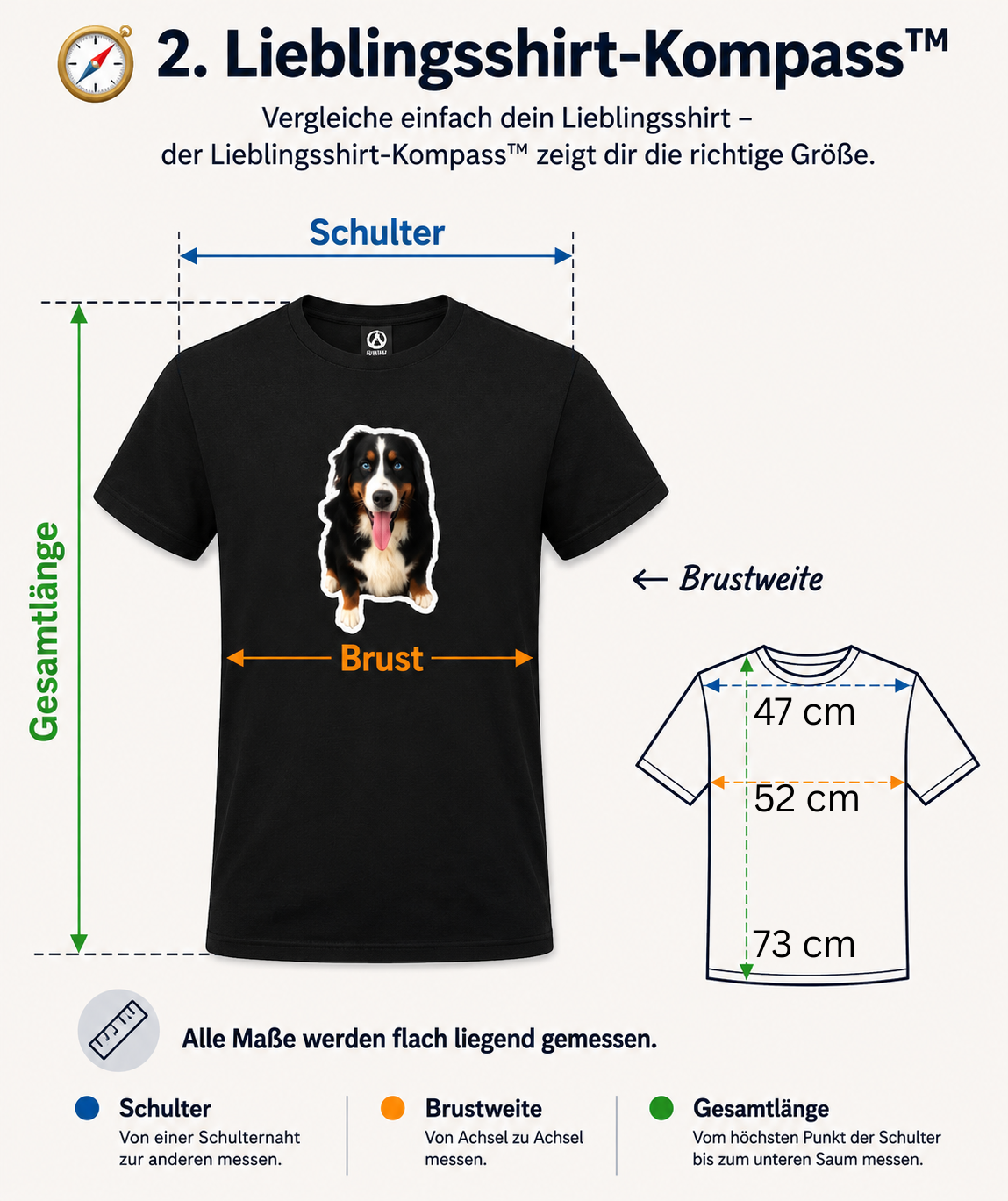 T-Shirt FRECHE LUNA family-bundle bestehend aus 3 T-Shirts