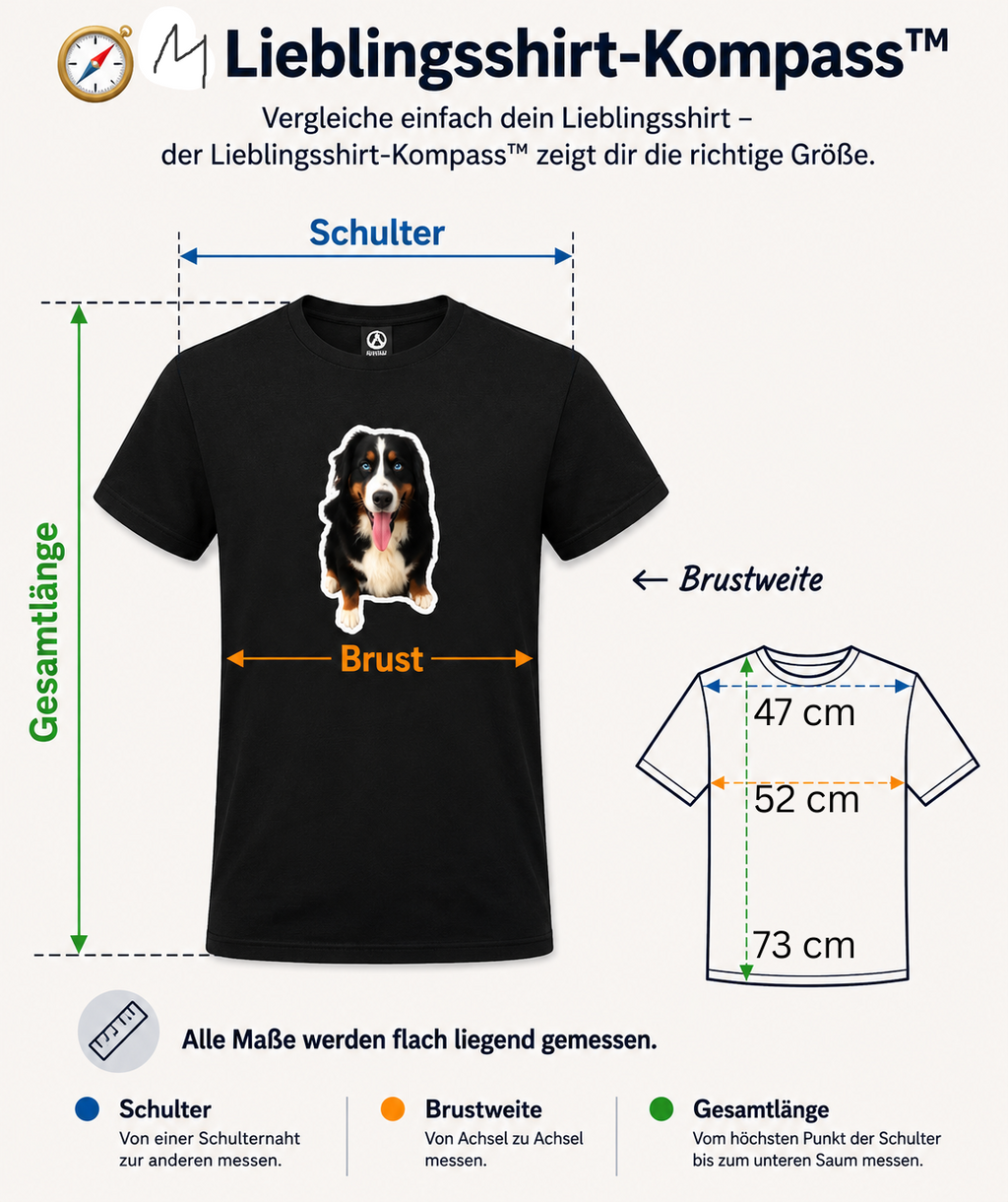 Herren T-Shirt FRECHE LUNA, limitiert auf 100 Stück in der Herrenversion