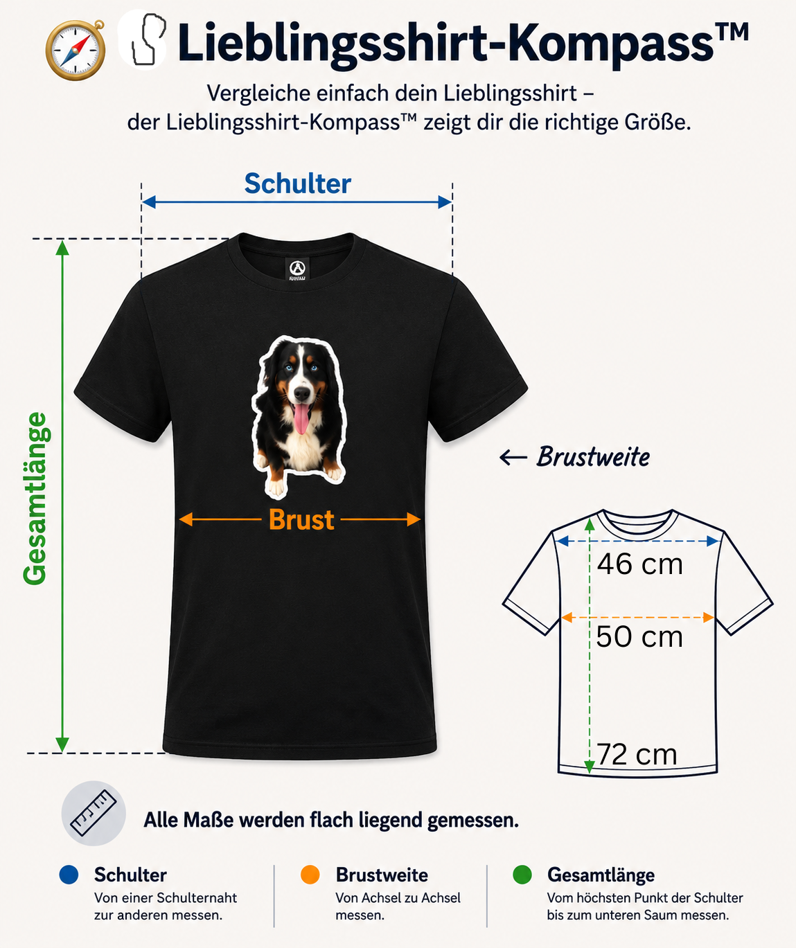 Herren T-Shirt FRECHE LUNA, limitiert auf 100 Stück in der Herrenversion