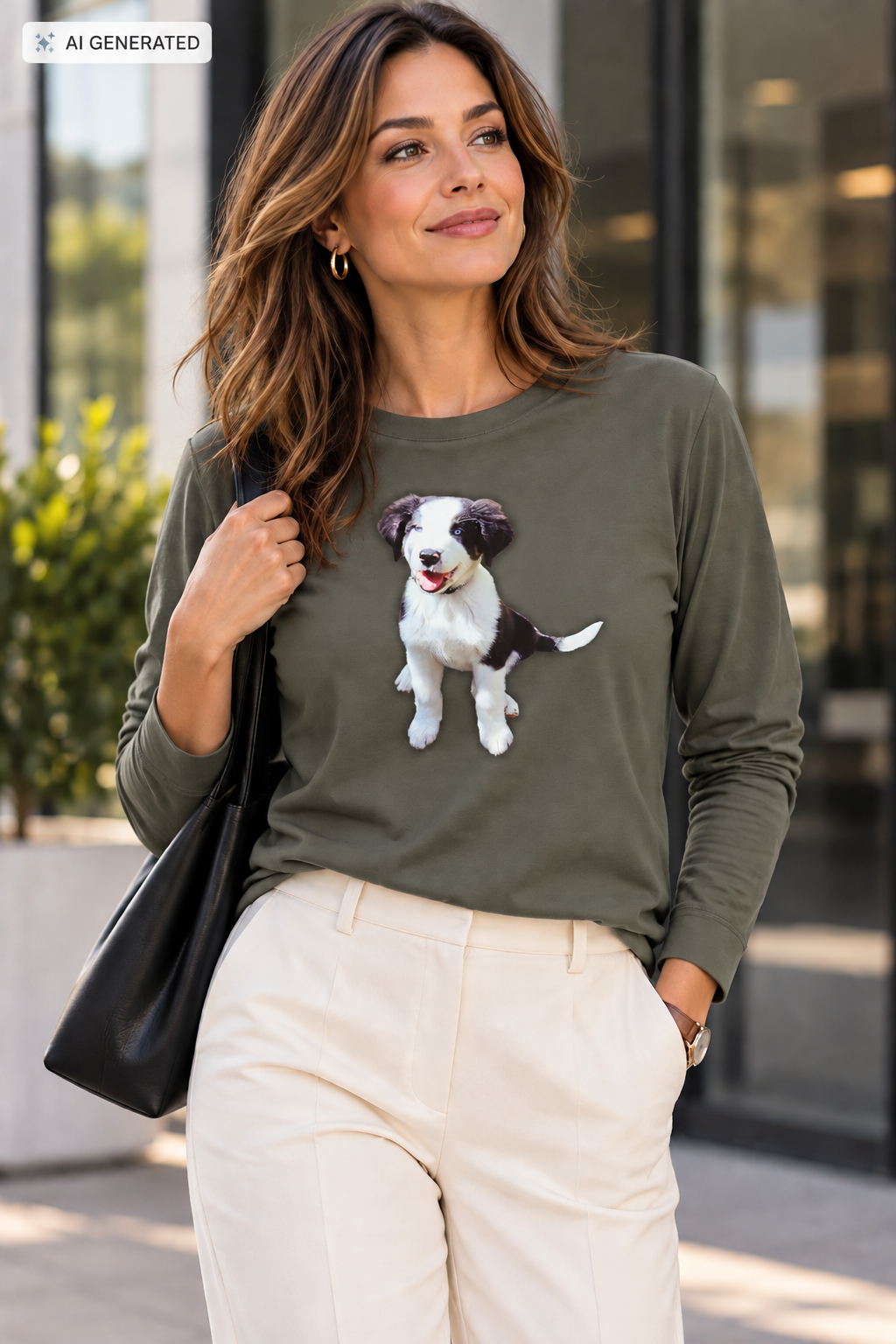 Organic Longsleeve Shirt SÜßE ROSIE - XS-3XL