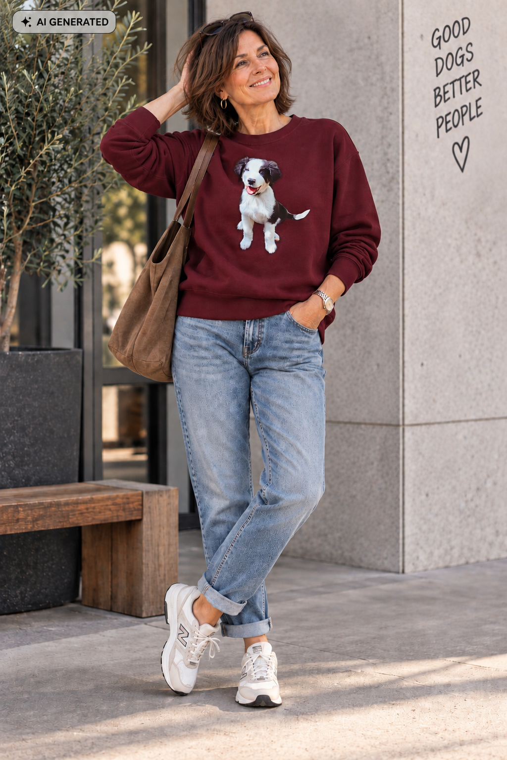 Basic Sweatshirt - SÜßE ROSIE - Basic Sweatshirt