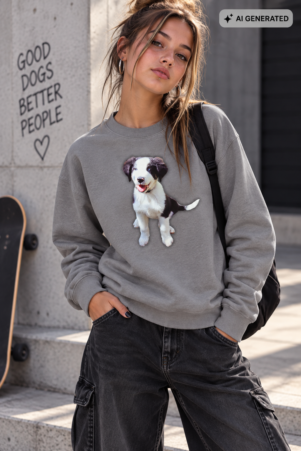 Basic Sweatshirt - SÜßE ROSIE - Basic Sweatshirt